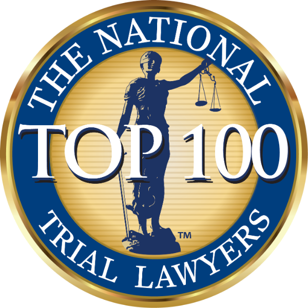 Award for The National Top 100 Trial Lawyers